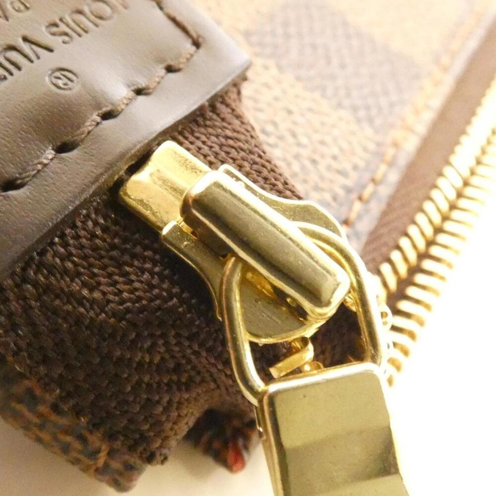 LOUIS VUITTON Brown Damier Pochette Pouch - Picture 3 of 6